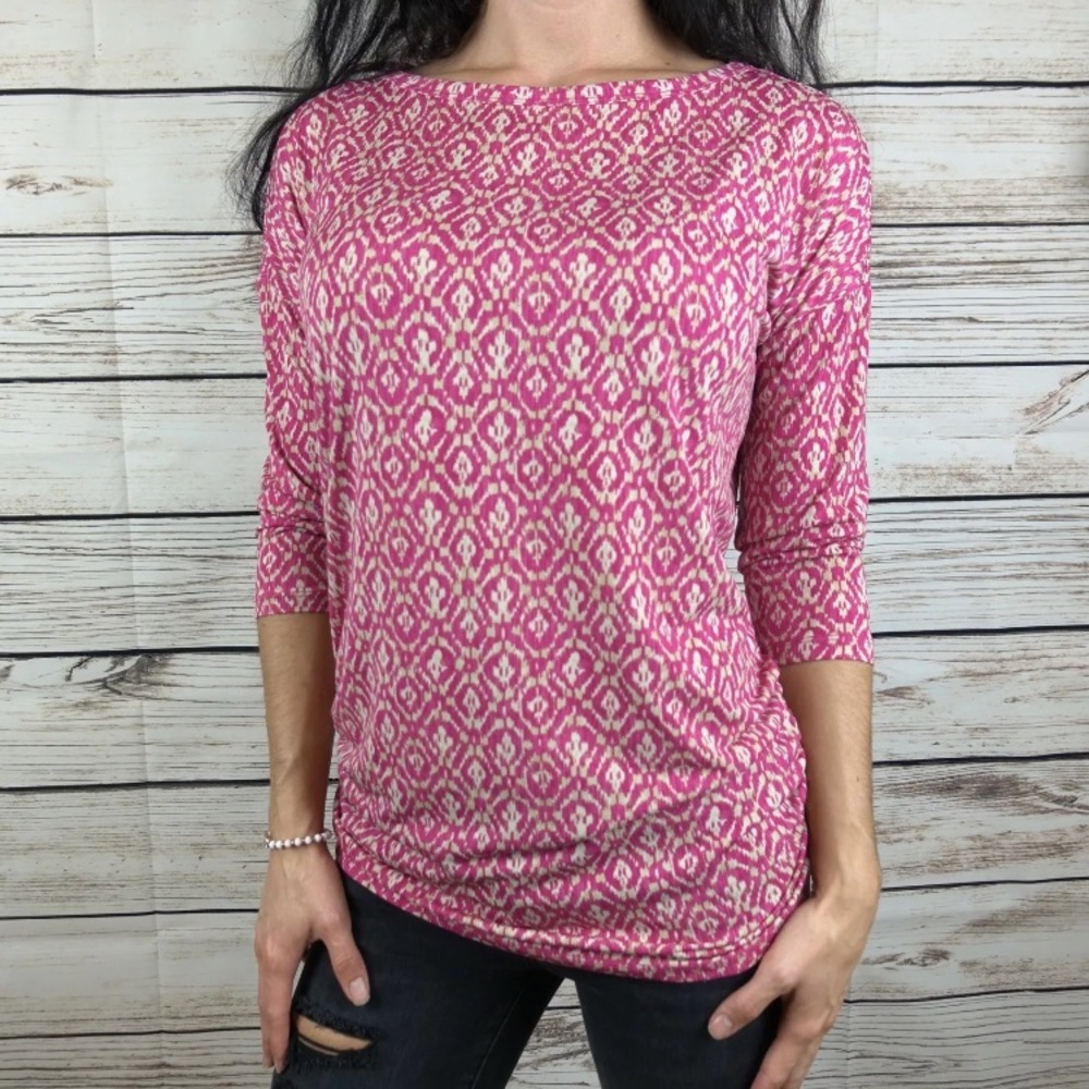 Michael Kors Long Sleeve Blouse Stretch